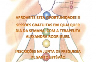 Sessões de REIKI gratuitas.